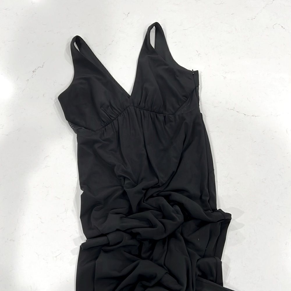 Laundry by Shelli Segal size 4 maxi dress black